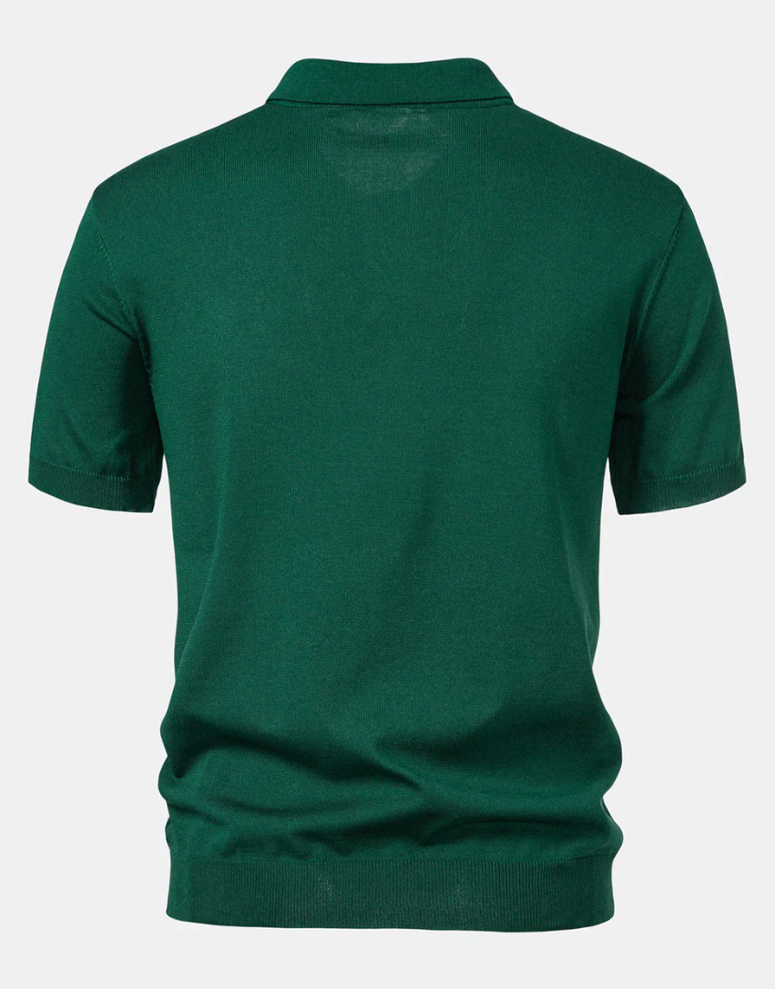 Classic Knit Polo Shirt Premium