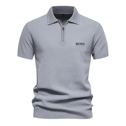 Short Sleeve Half-Zip Polo