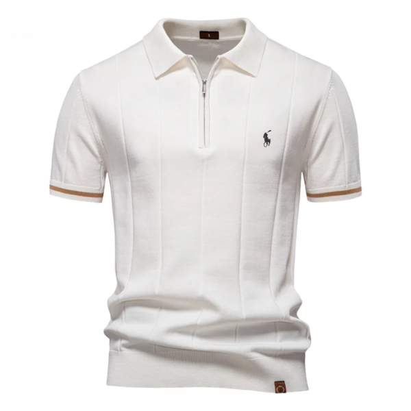 Classic Knit Polo Shirt Premium