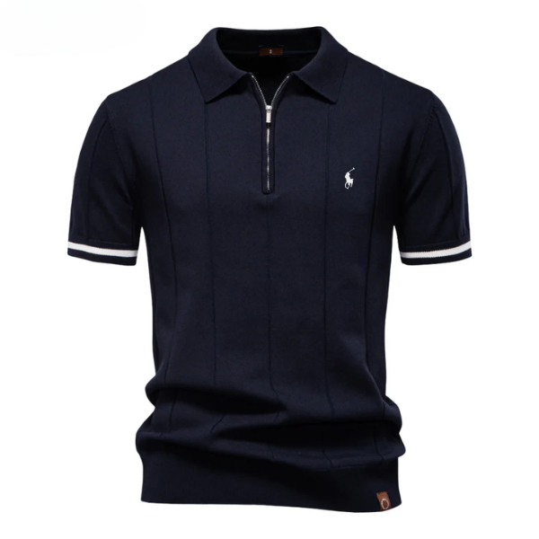 Classic Knit Polo Shirt Premium