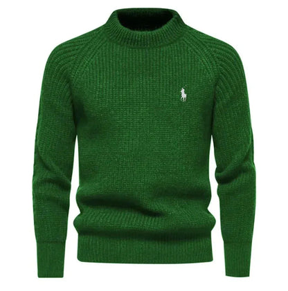 Cotton crewneck sweater