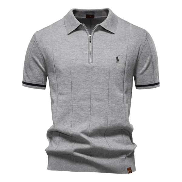 Classic Knit Polo Shirt Premium