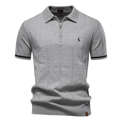 Classic Knit Polo Shirt Premium