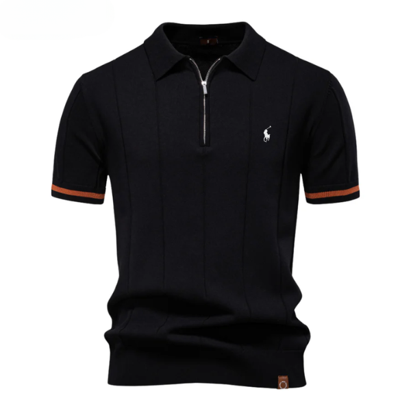 Classic Knit Polo Shirt Premium
