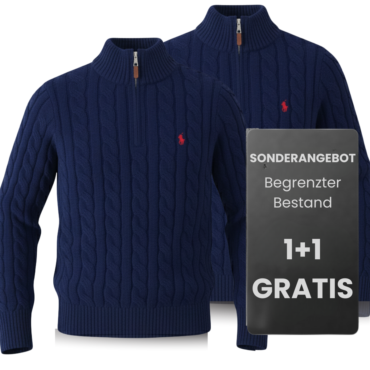 Cashmere Cable Sweater (SALE) – 1 Kaufen, 2 Erhalten