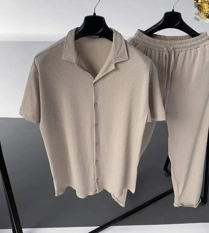 Men's Summer Shirt & Trouser Set